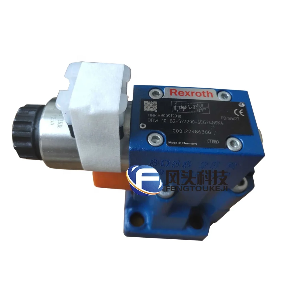 

Rexroth electromagnetic relief valve R900912910 DBW 10 B2-5X/200-6EG24N9K4