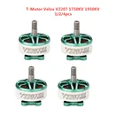 T-мотор Velox V2207 V2 2207 1750кв 1950кв 5-6S2550кв 4S бесщеточный двигатель для FPV гоночного дрона квадрокоптера Freestyle RC запчасти