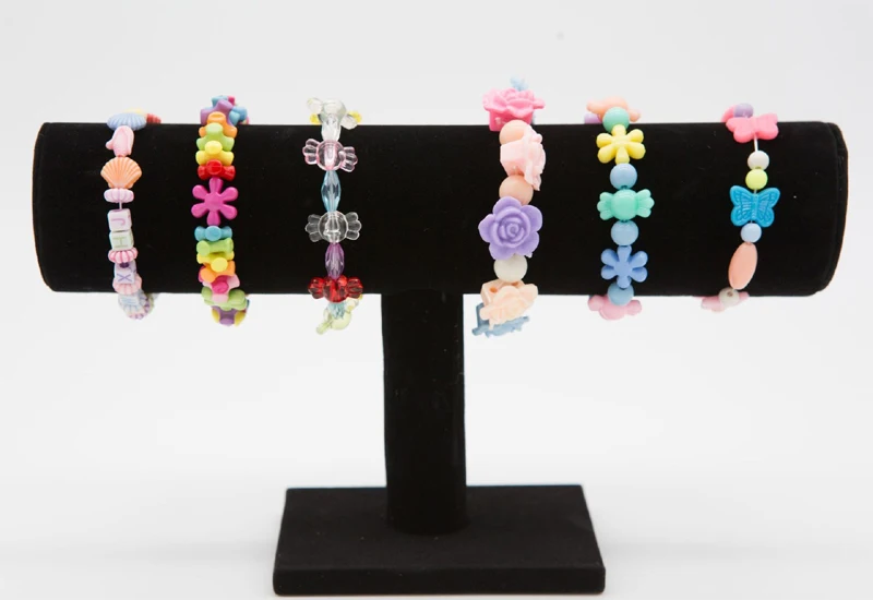 

Kids Handmade DIY Beaded Toy For Girl Wear Beads With Accessory Set Creative 24 Grid Children Handicraft Jewelry Making Toys