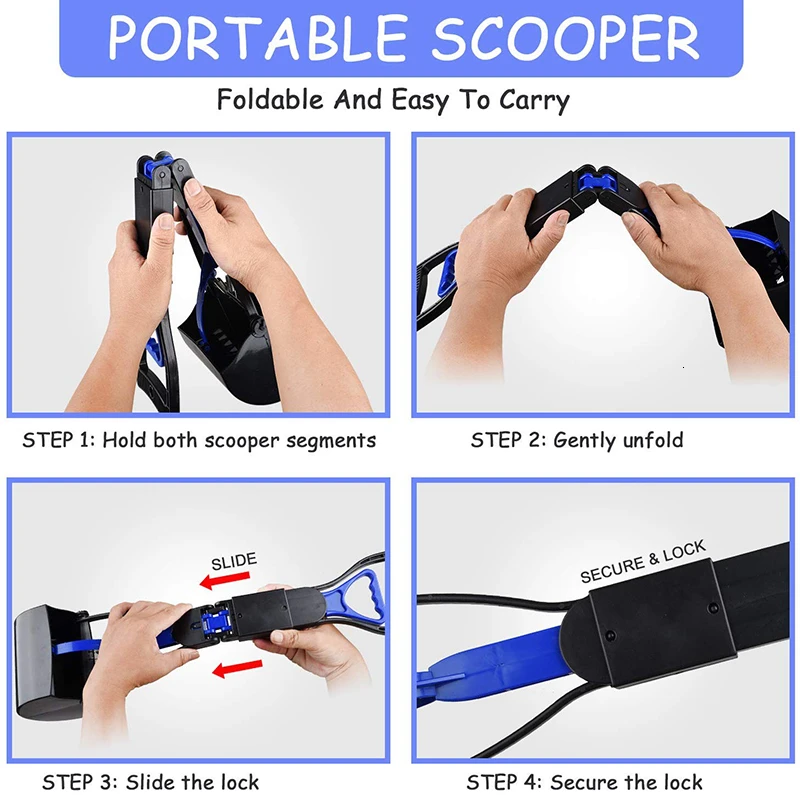 Benepaw складной совок для собак и какашек портативный контейнер отходов Когтеточка