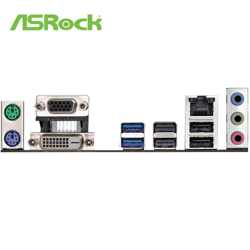 

New ASRock H110M-DVS R3.0 desktop motherboard LGA 1151 DDR4 32GB USB3.0 H110 Desktop board PC sales mainboard