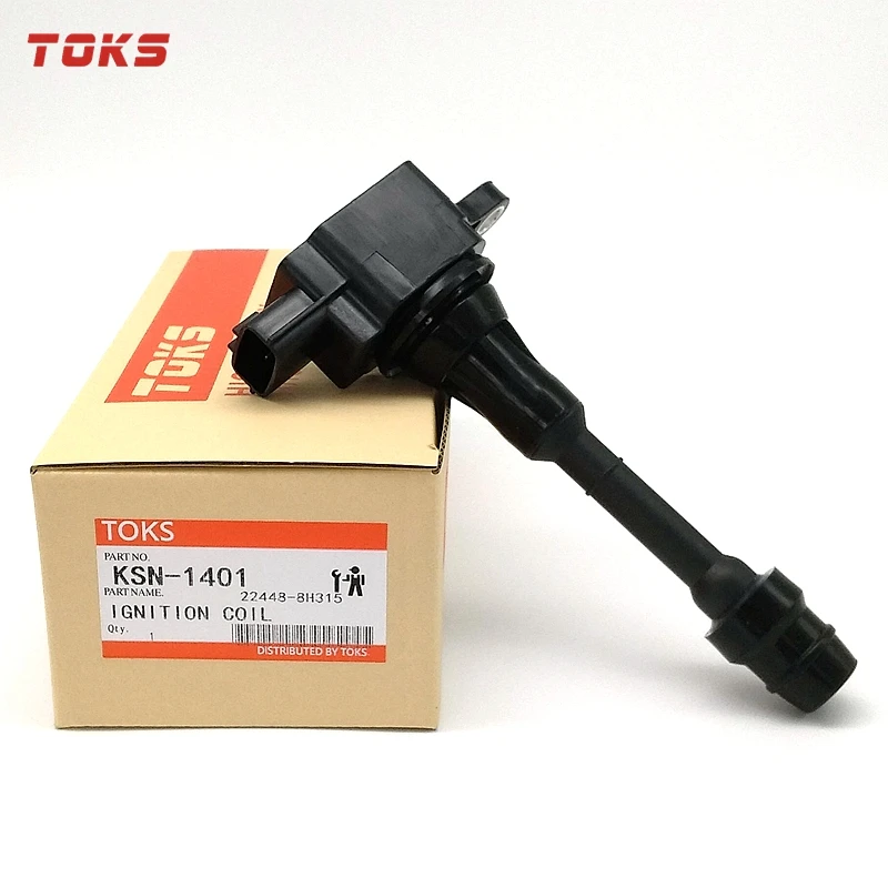 TOKS 1 шт. 22448 8H315 8H300 катушка зажигания автомобиля JP KSN 1401 для Nissan PRIMERA P12 WP12 X TRAIL T30 8H310