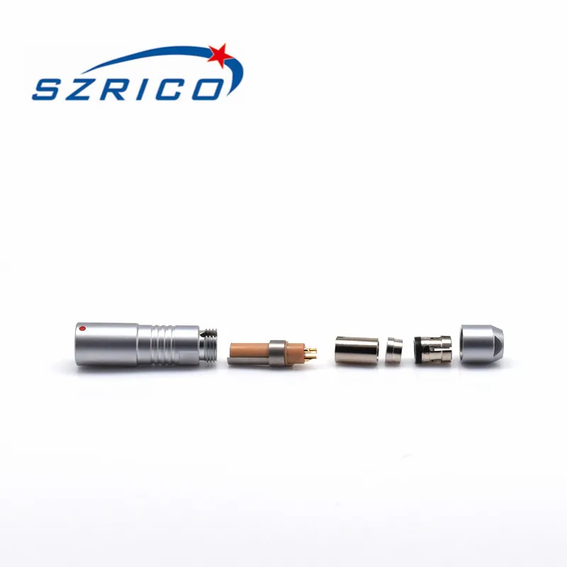 Штекерный разъем Fisher Connector 1F Series FGG PHG 2 3 4 5 6 7 8 10 водонепроницаемый IP68 коннектор