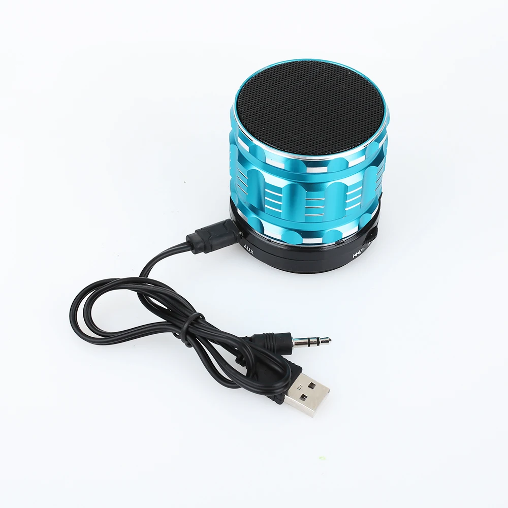 Беспроводной портативный Bluetooth динамик мини Колонка со светодиодной подсветкой