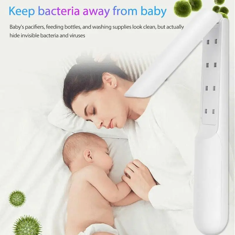 

Usb Portable Uv Uvc Uva Disinfection Lamp Handheld Germicidal Sterilizer Light