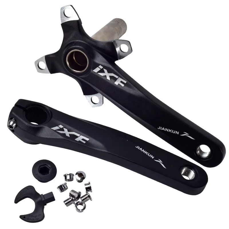 

Mountain Bike Crank Set with Central Axis Positive and Negative Tooth Mountain Bike Integrated Hollow Crank Bike Crank/Parts