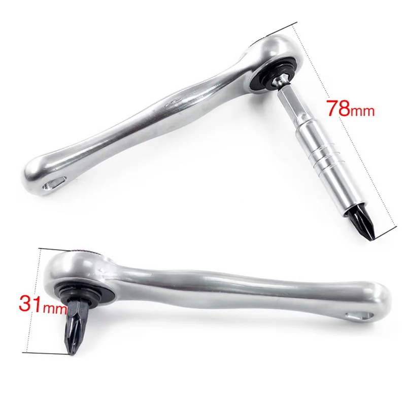 Набор инструментов для ремонта отвёртка с трещоткой насадки сумкой хранения 1