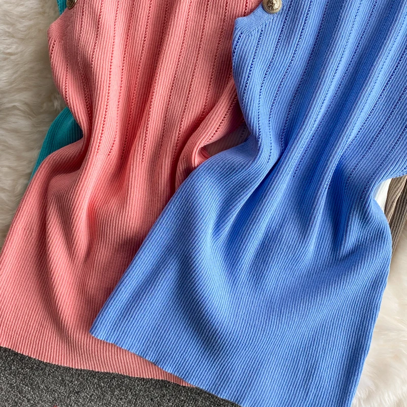 Майка женская с воротником-халтер тонкий эластичный ажурный топ без рукавов