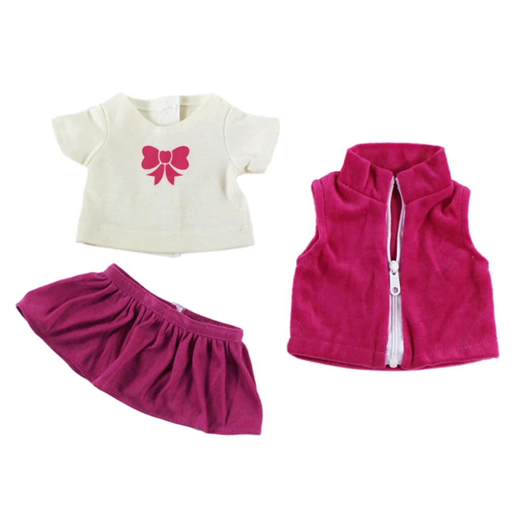 Одежда для 18 дюймов американская кукла моя жизнь куклы платье юбка топы