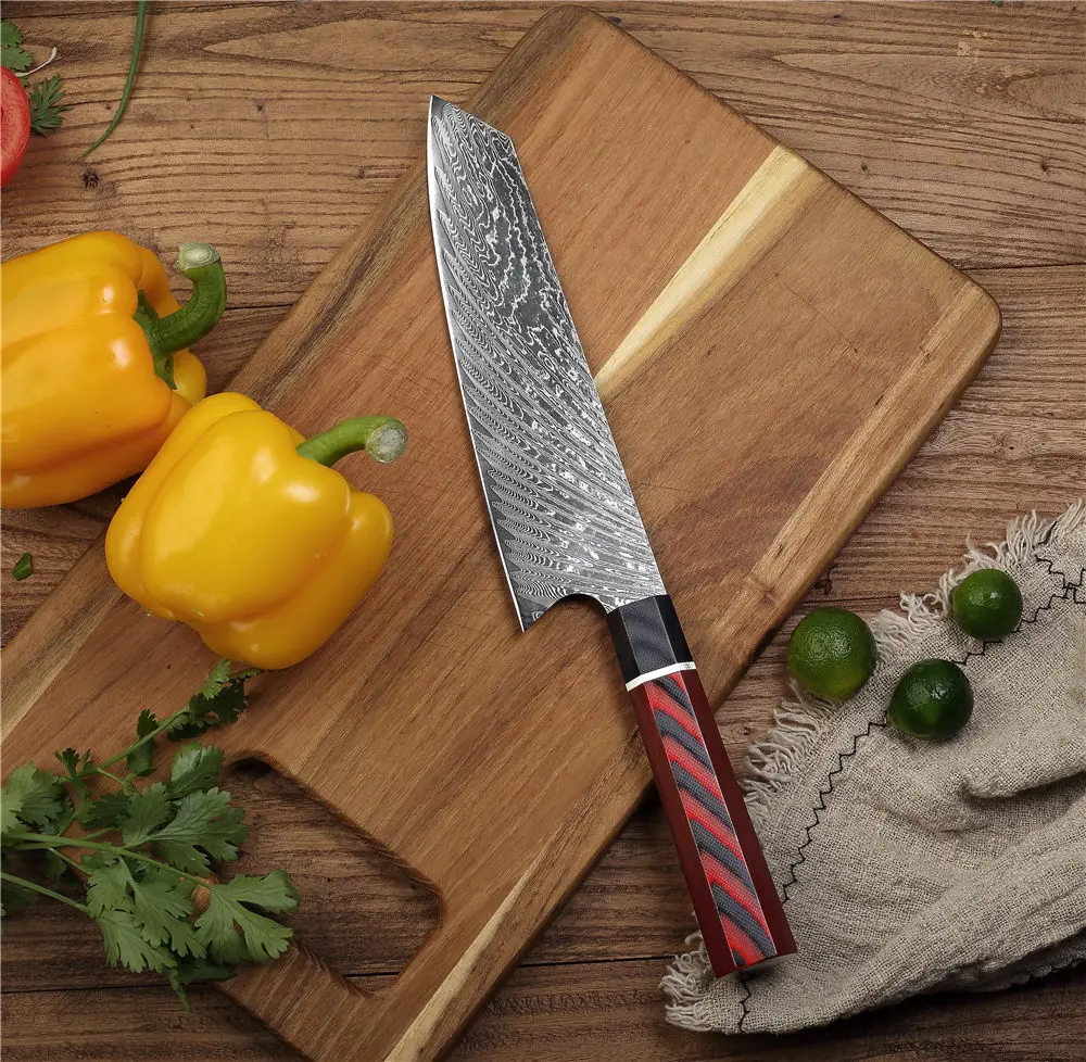 MASALONG лазерные Дамасские инструменты для приготовления пищи высококачественные