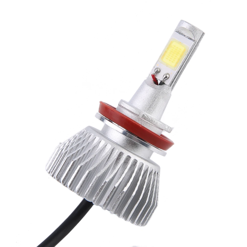 

2X Plug & Play 9007/H8/H9/H11/H4/9005/9006 LED 60W 2200LM White Bulb Replacement DRL Daytime Driving Fog Headlight