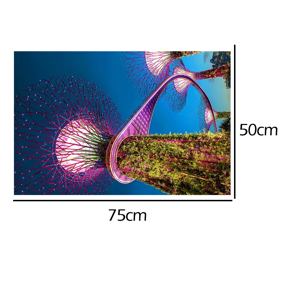 

Landmark Building Stress Relief Toys 1000 Pieces Adults Kids Paper Jigsaw Puzzles for Bedroom Decoration Stickers