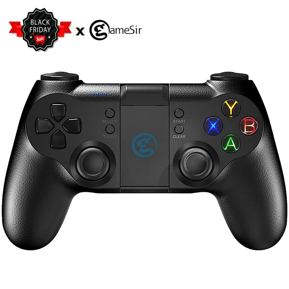 

GameSir T1S 2.4G Wireless Bluetooth Gaming Controller Steam Gamepad Joystick for Android Phone/Windows PC/VR/PS3/TV Box