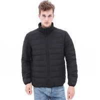 2021 new winter high quality down jackets men windproof seamless hooded puffer winter coat man lightweight portable outerwear