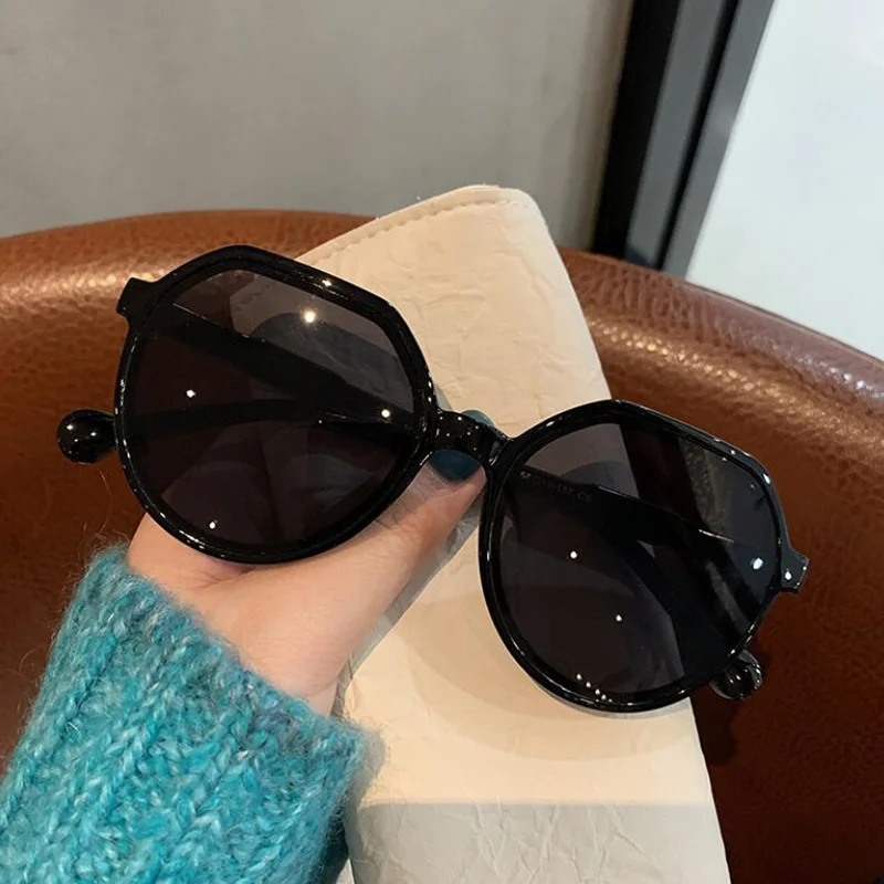

Солнцезащитные очки женские круглые, брендовые дизайнерские винтажные маленькие очки в Корейском стиле, с защитой от ультрафиолета, уличны...