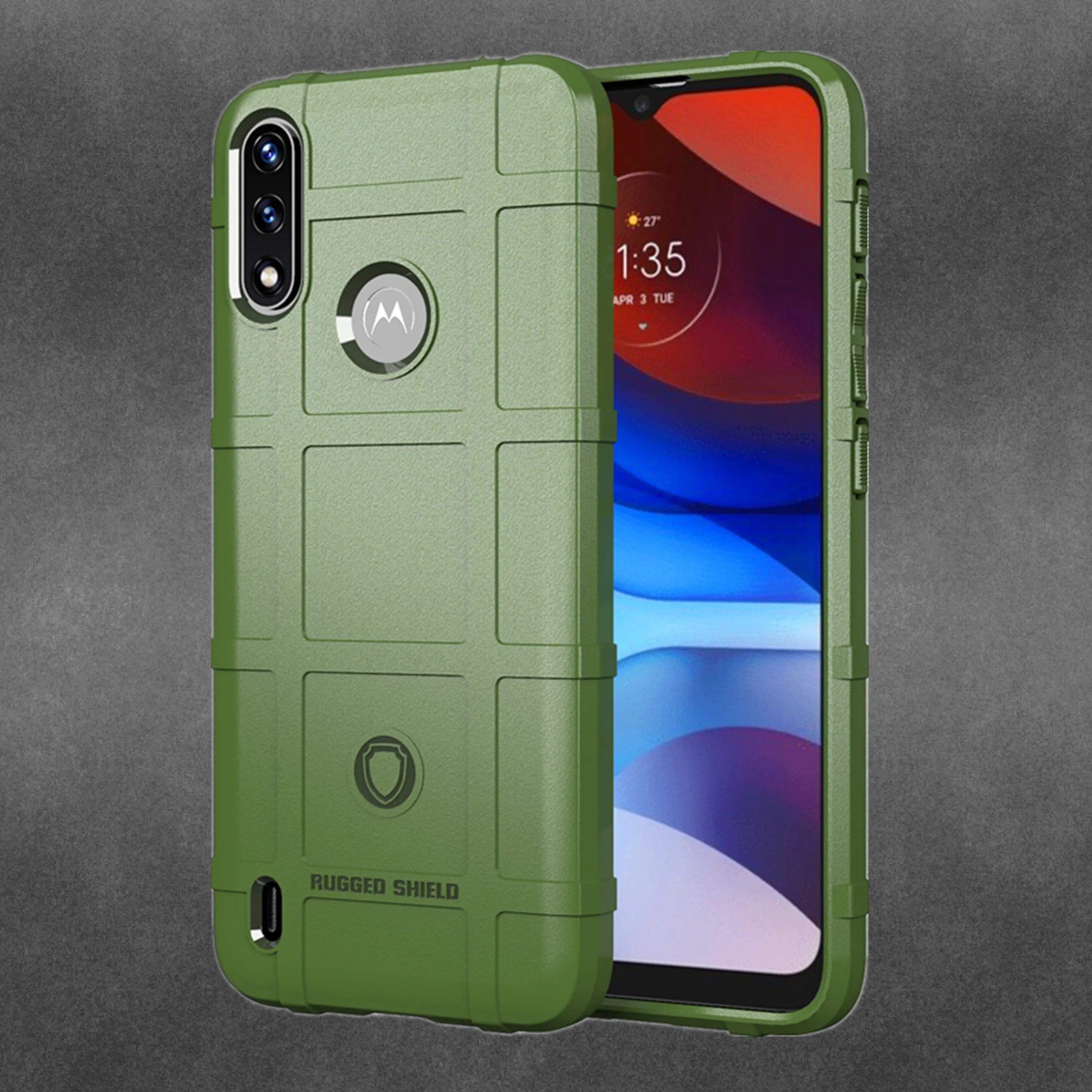 Распродажа чехол для Motorola E7i Power полуоблегающий ТПУ протектор противоударный