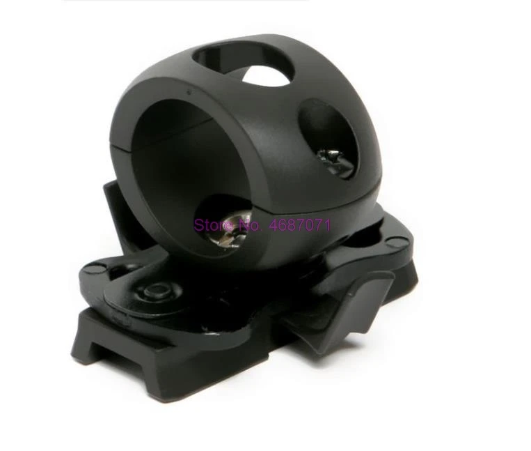 От DHL 100 шт. 21 мм строительный зажим для рельсов шлема одиночный адаптер-держатель