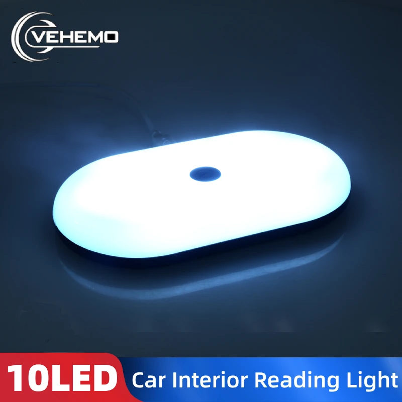 Универсальный автомобильный интерьерный светильник для чтения с usb зарядкой