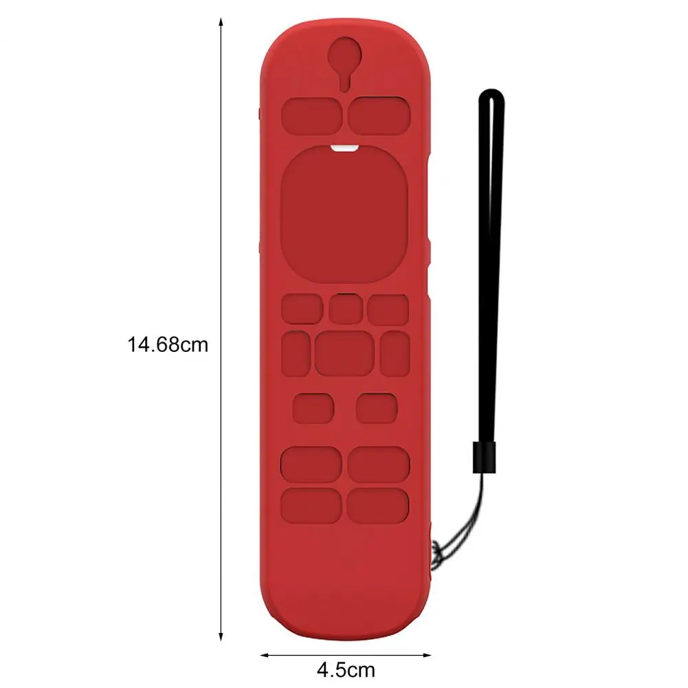 Protective Case Waterproof Shock-proof Top Opening Remote Control Replaceable Pad for TCL-Roku Voice Pro | Электроника