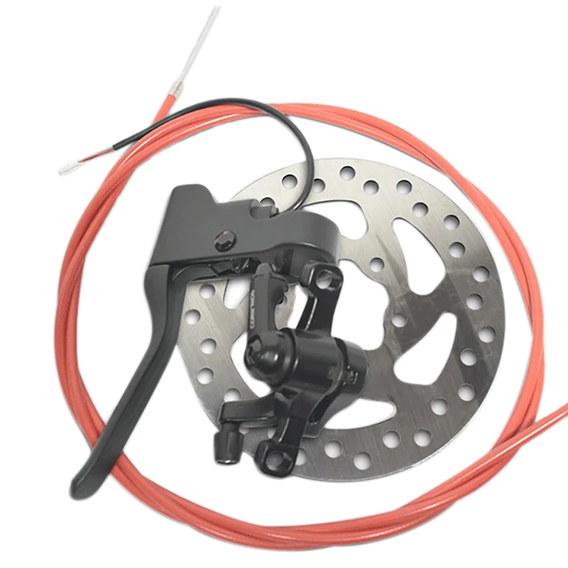 

Electric Scooter Disc Brake Kite with 110mm Disc Scooter Brake Handle for Xiaomi M365 Replacement Parts DIY Accessories