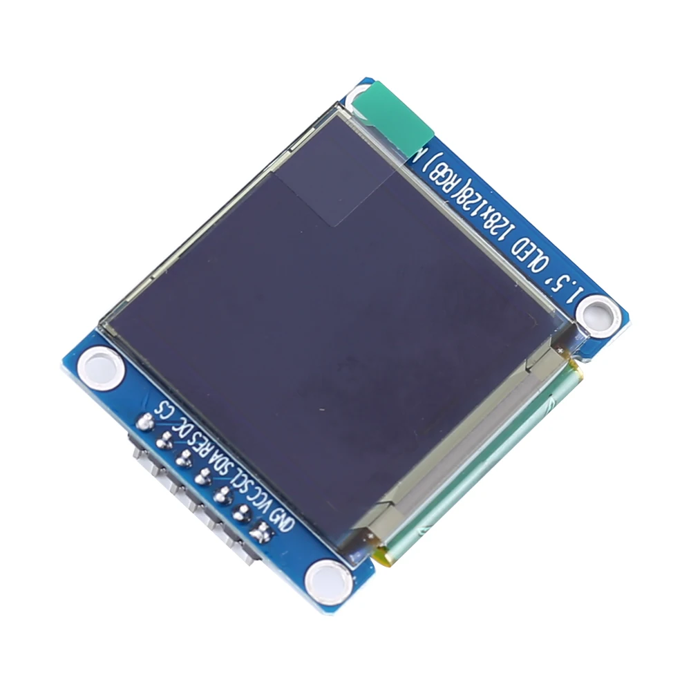SPI дисплейный модуль OLED RGB экрана дисплея 65K SSD1351 драйвер 128*128 3 В мощность 1 5 дюймов