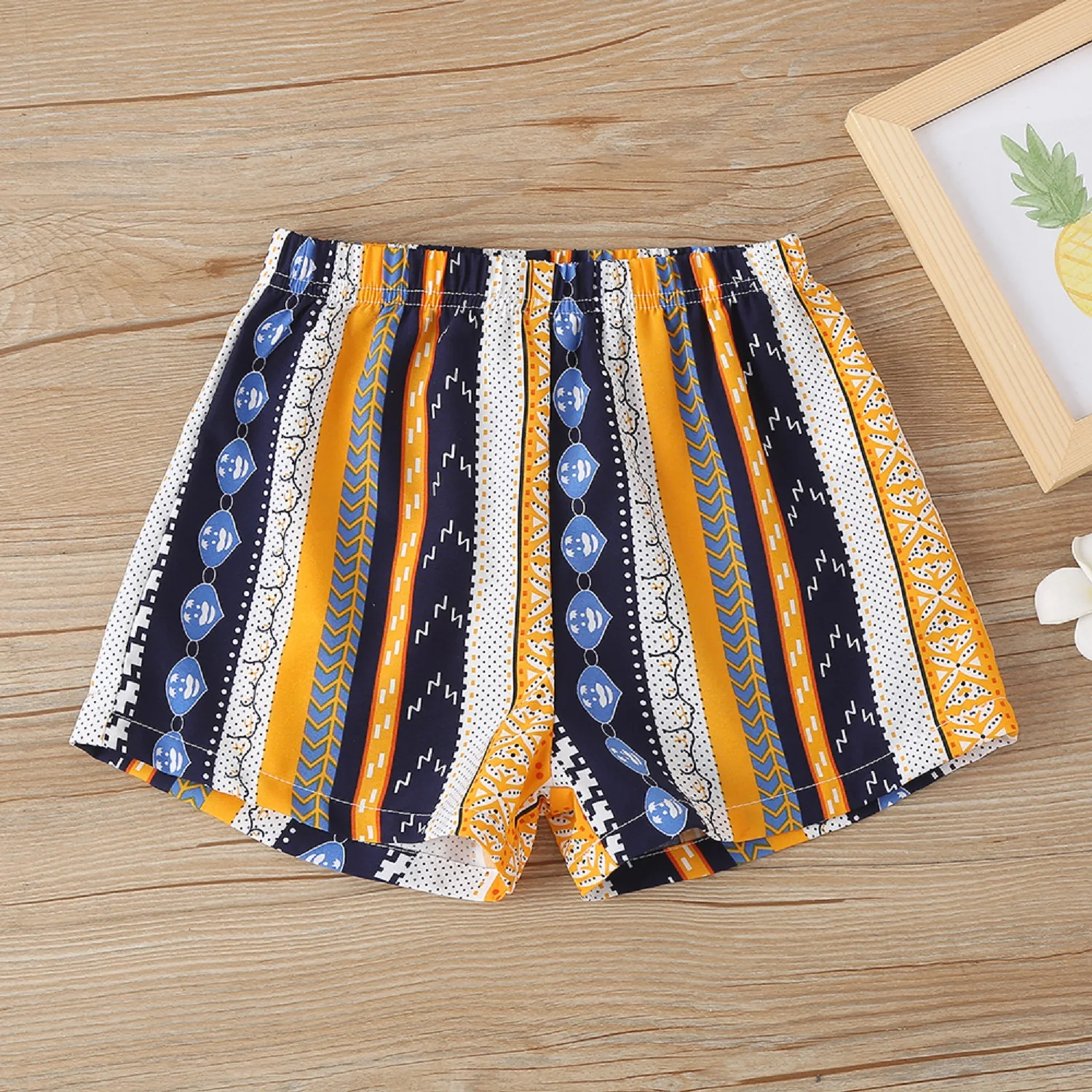 

Toddler Baby Girls Sleeveless Vest Crop Top + Shorts Pants Outfit Clothes Set