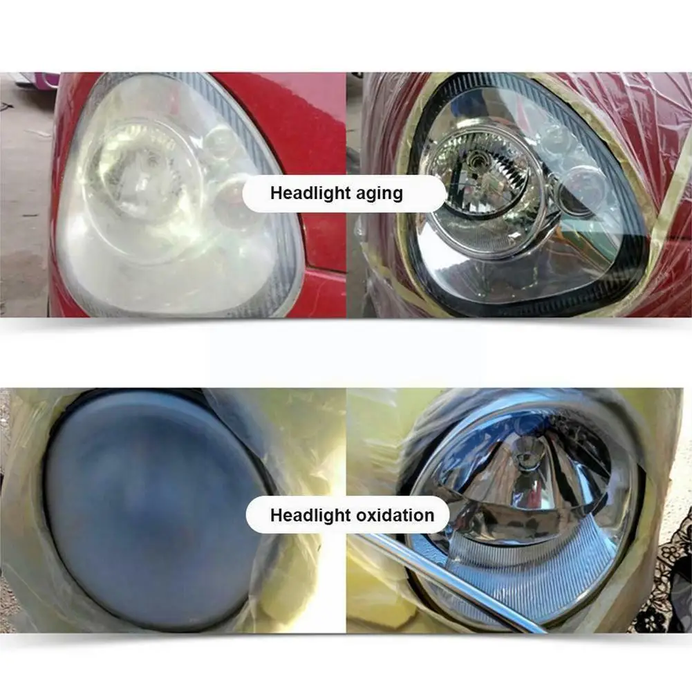 

20/50 Ml Car Headlight Coating Restoration Kit Auto Fluid Liquid Repair Agent Polishing Car Headlight Refurbishment Tool Ca P1R7