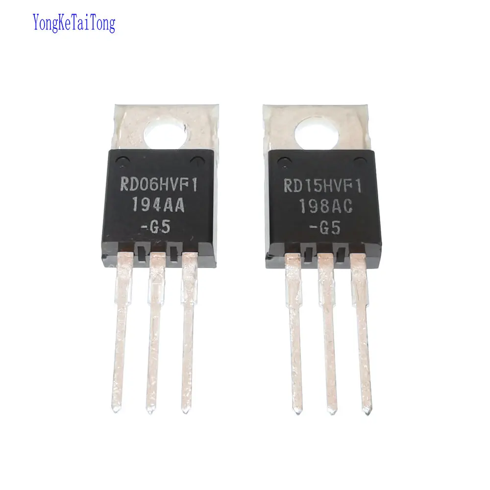 10 шт. RD06HVF1 101 RD15HVF1 Новый и оригинальный РЧ МОП транзистор RD06 RD15 TO220|Интегральные