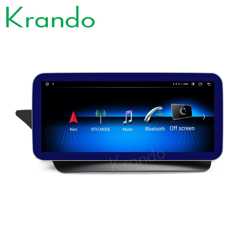 Автомобильный радиоприемник Krando Android 10 25 ''для Mercedes Benz E Class W212 E200 E230 E260 S212 2009 2016