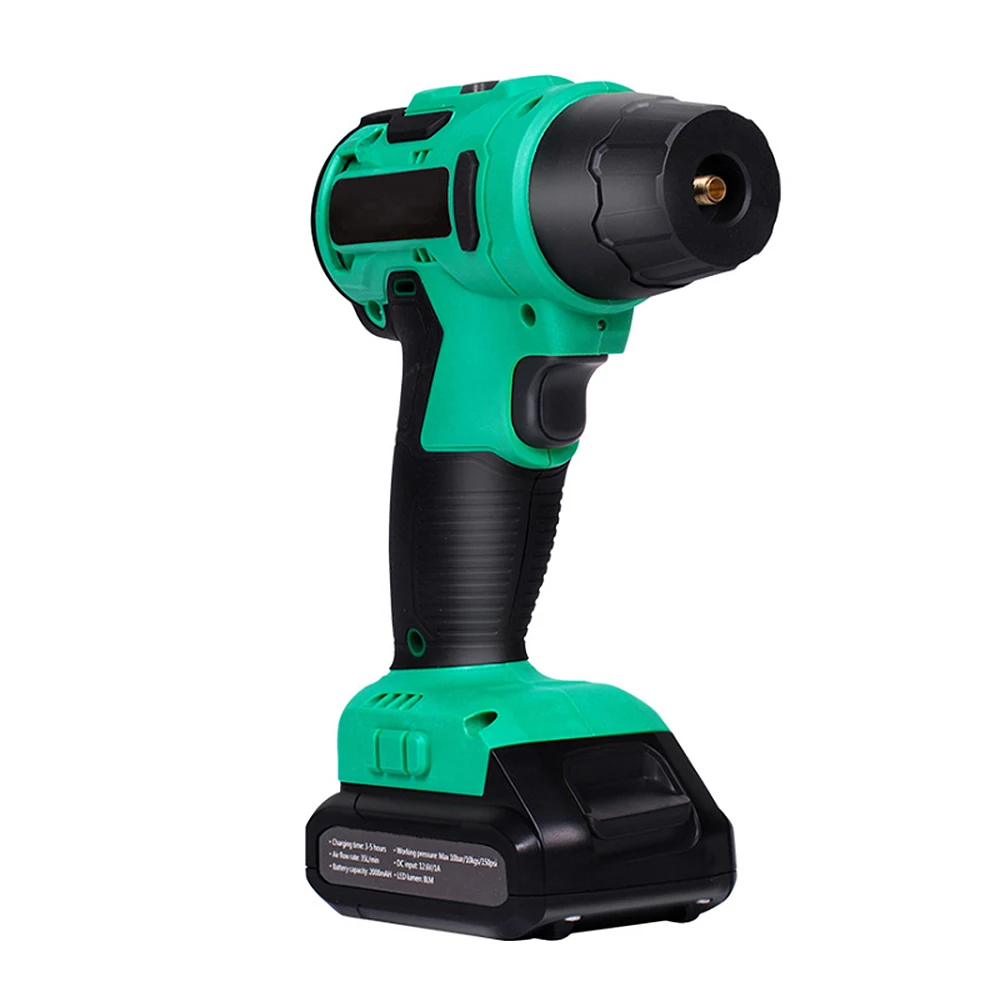 Цифровой Led умный автомобильный воздушный компрессор насос Портативный