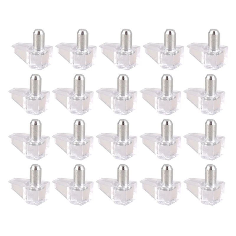 

5 mm Pin shelf support shelf studs strong support 20 pcs, Transparent