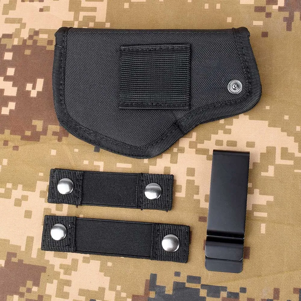 Тактическая кобура для пистолета скрытая с металлическим зажимом IWB OWB чехол