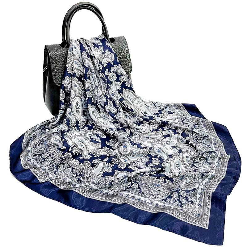 

Mulberry Scarf Women Silk Scarf Luxury Shawl Scarves Beach Cover-ups Bandana Hijabs Bufand de seda Foulard en soie solar playa