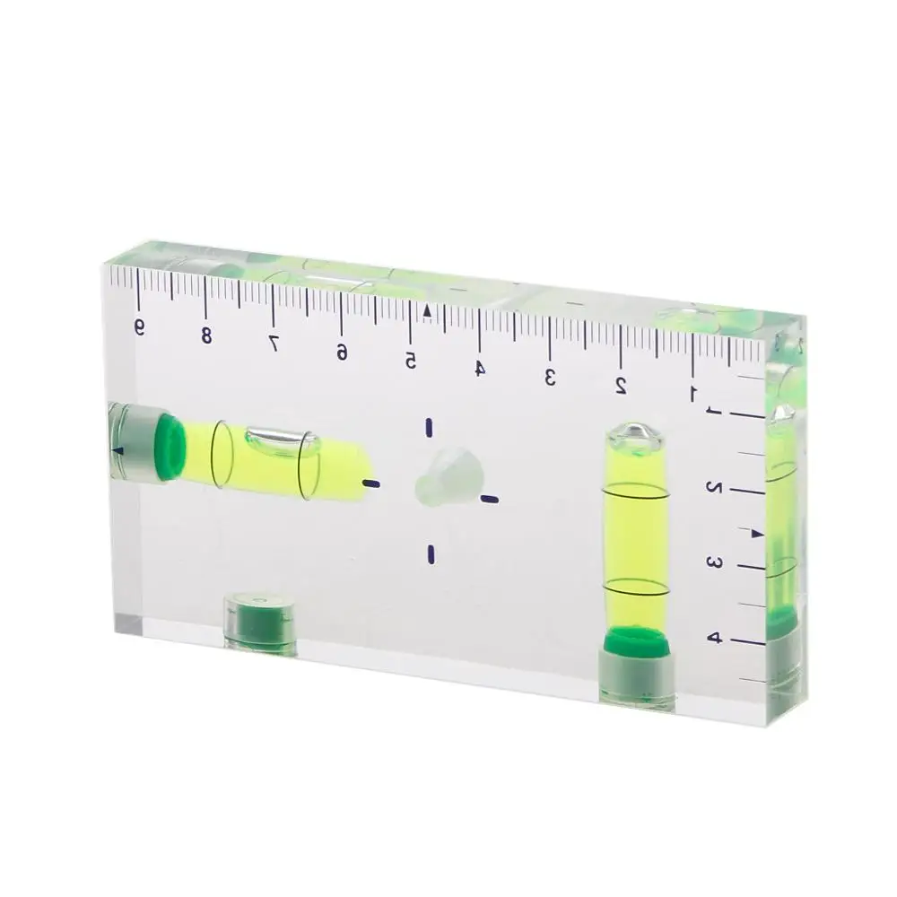 High Precision Transparent Two Direction Magnetic Level Bubble Mini Spirit | Инструменты