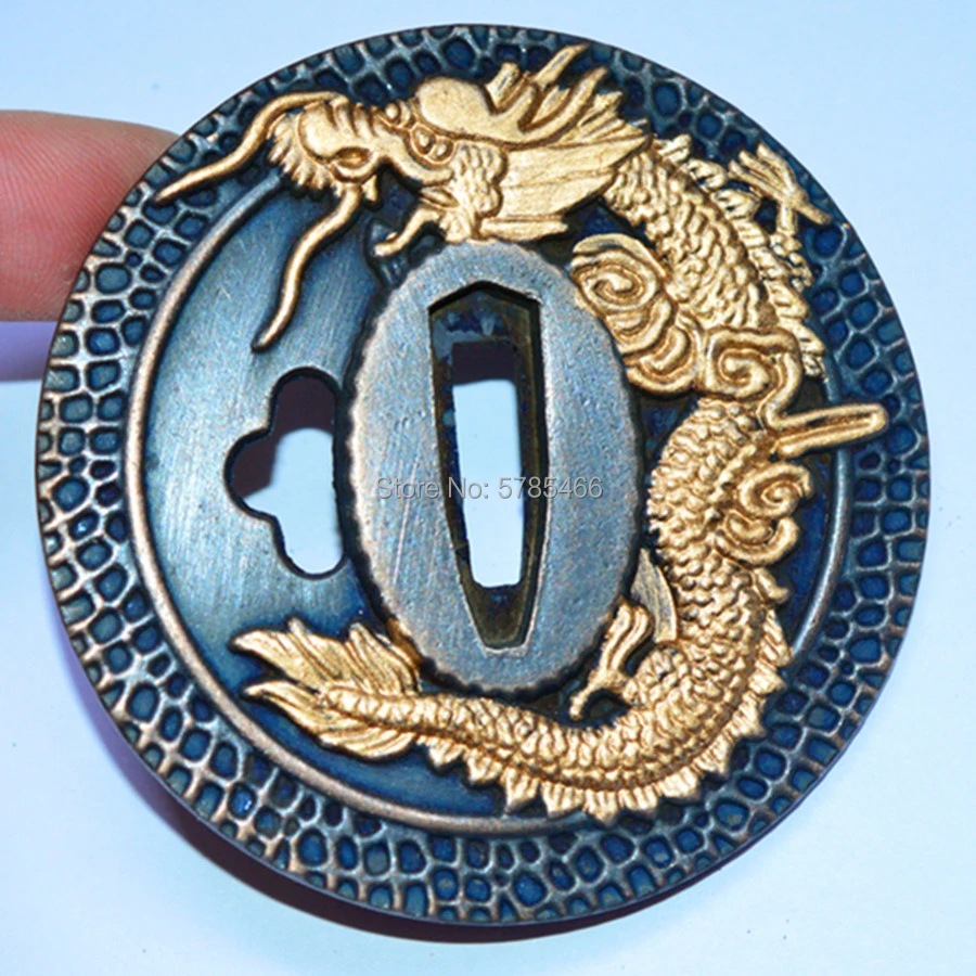 Сплав Цуба В Форме Дракона Guard для японской Tsuba самурайский меч катана Wakizashi | Дом и
