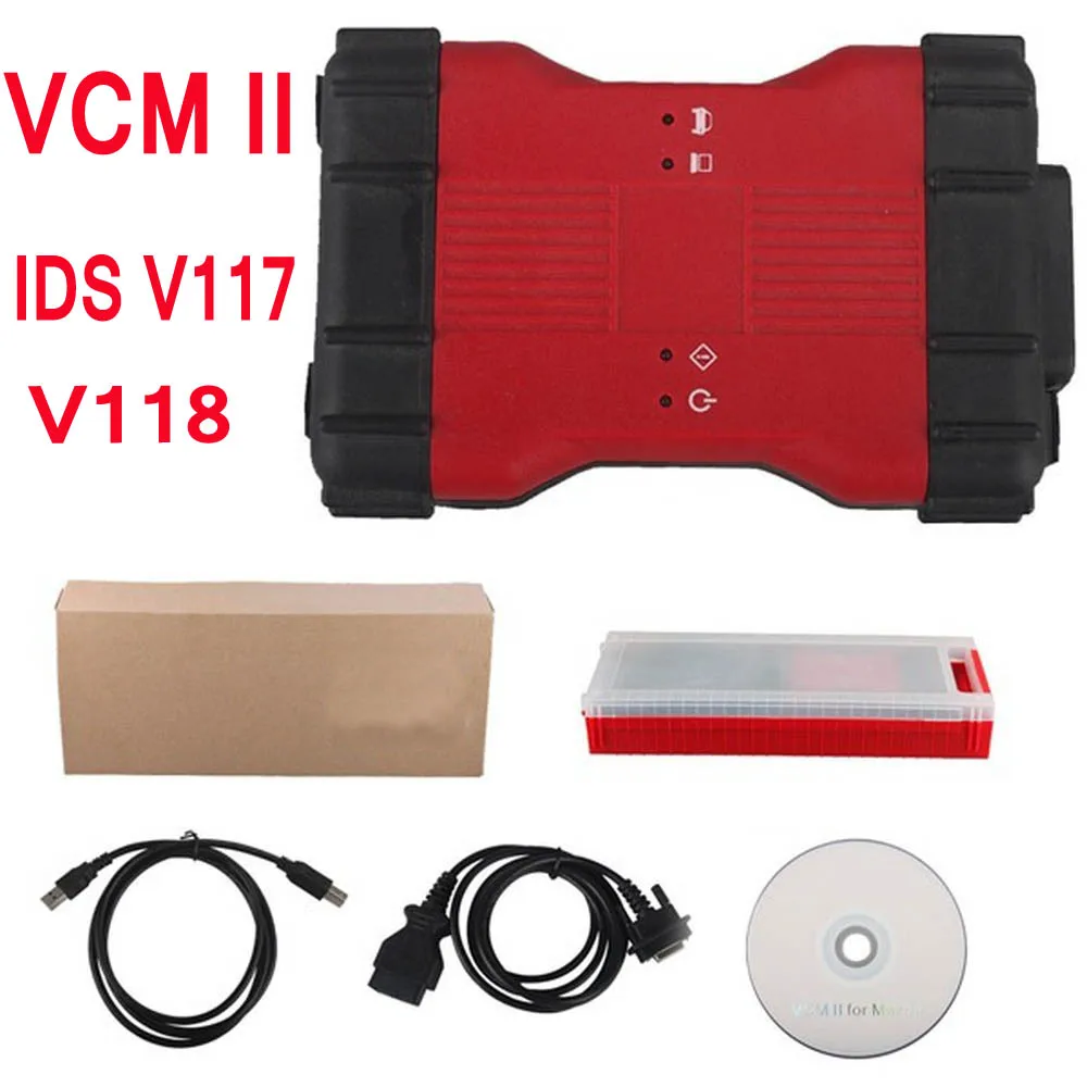 Для VCM2 VCMII IDS V98 и многоязычный Профессиональный для Fo/RD VCM II v101 V117 D 2 в 1