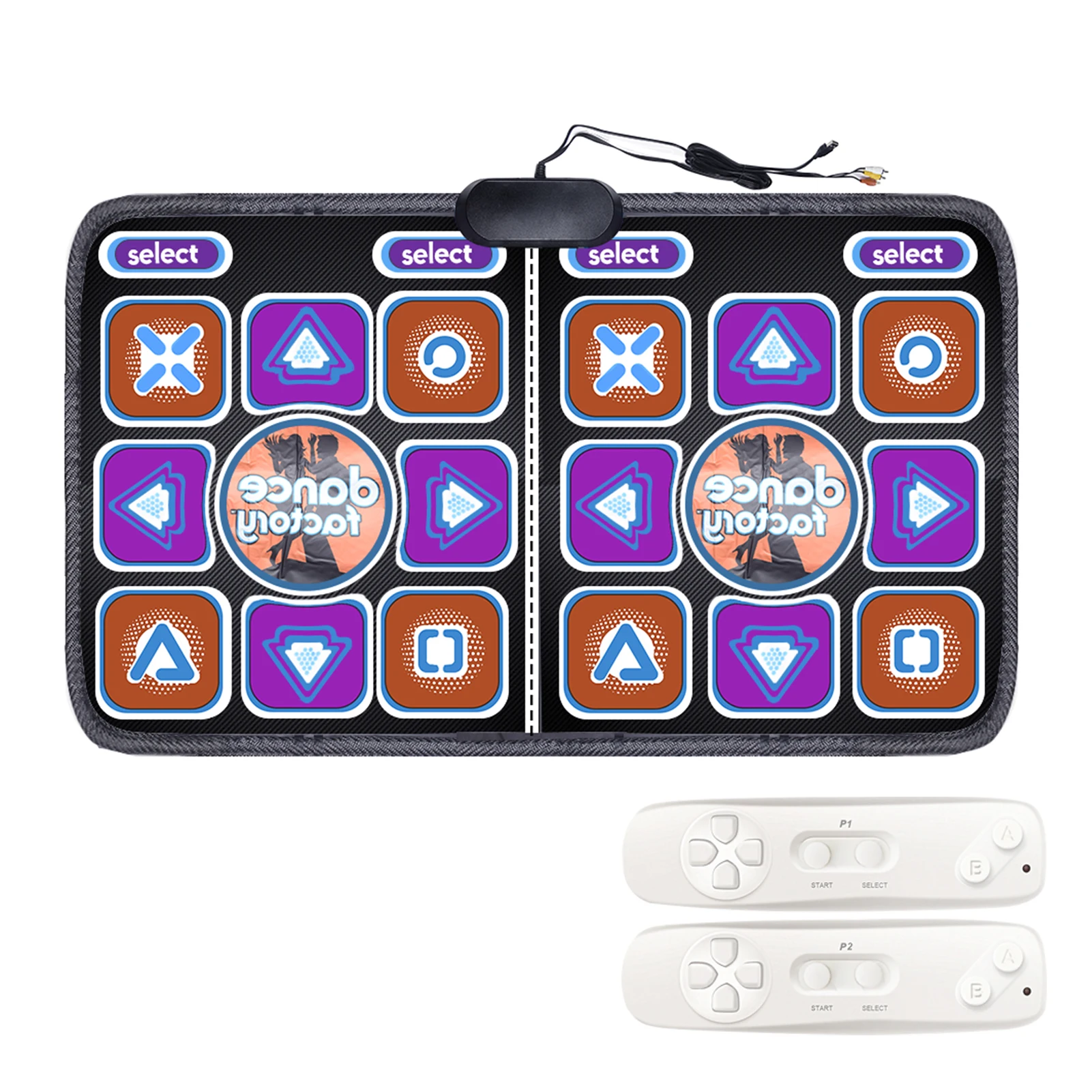 

Massage Learning Running Blanket Double Dance Mat Computer For TV Yoga Game PVC 3D Home HD Indoor Kids Toy Gift