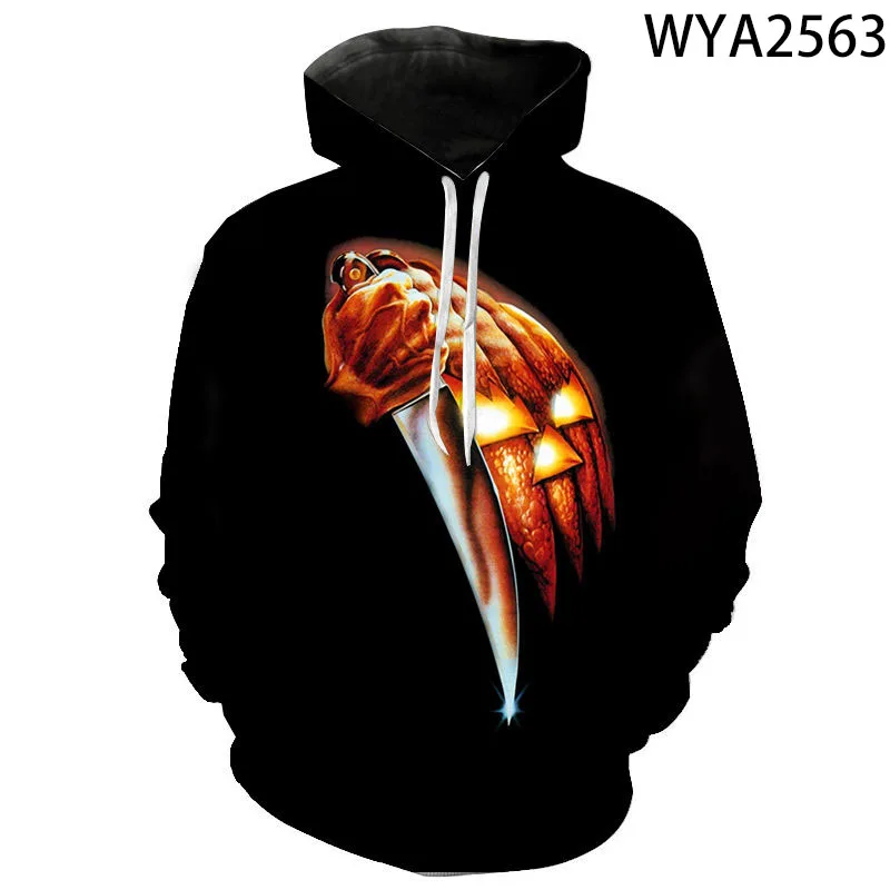 Новые модные толстовки Майкла Майерса с 3D принтом крутые Мужской Женский Детский