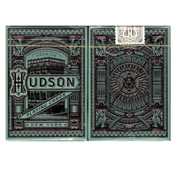 theory11 hudson playing cards green bicycle deck uspcc collectable poker magic card games magic tricks props