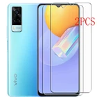 2 шт. для Vivo Y31 Global High HD закаленное стекло, Защитная пленка для экрана VivoY31 2021