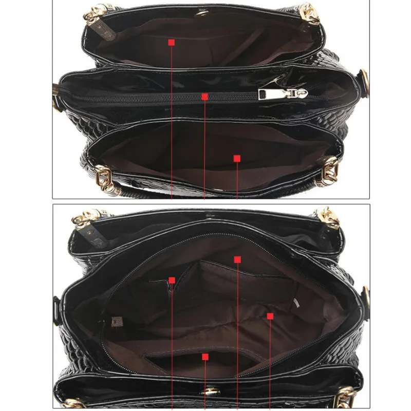 2 шт. Женская Роскошная сумка на молнии сумки плечо для женщин 2021 мягкий