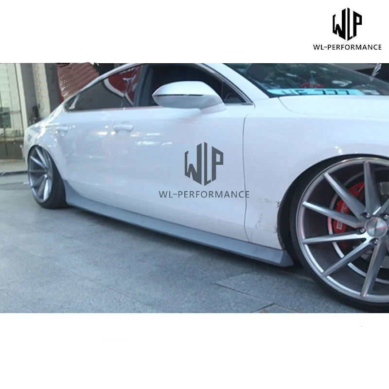 A7 Rs7 Style High Quality Pu Auto Side Skirts Body Kit for Audi Car Styling 2011-2014 | Автомобили и мотоциклы