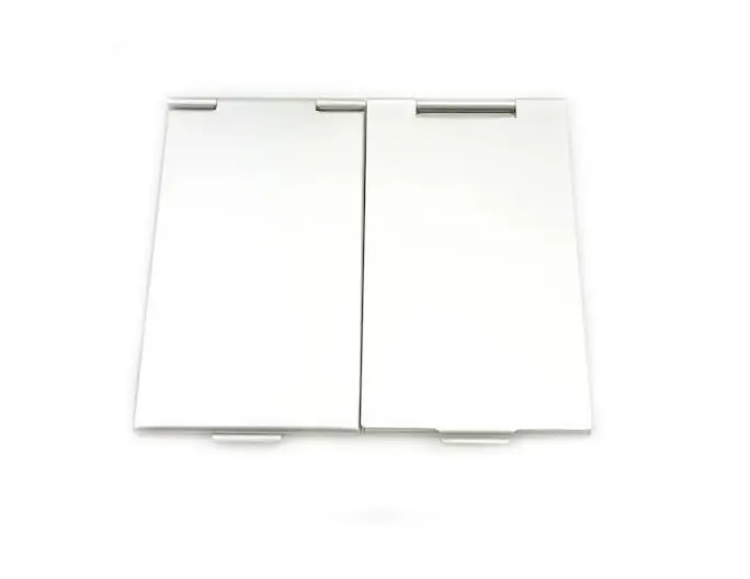 1 шт. ультратонкое зеркало для макияжа косметическое 5 размеров карманное