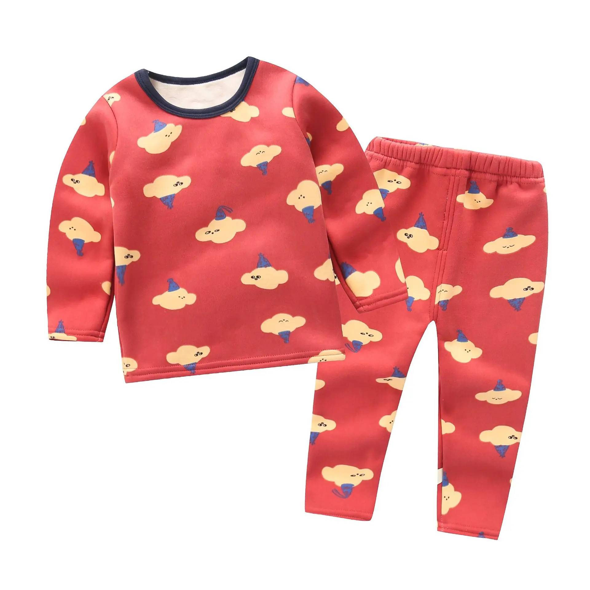 

Autumn Winter Infant Clothes Set Baby Boys Pajamas Sets Car Pattern Nightwear Cotton Pajamas Girls Sleepwear 2Pcs Clothing Set