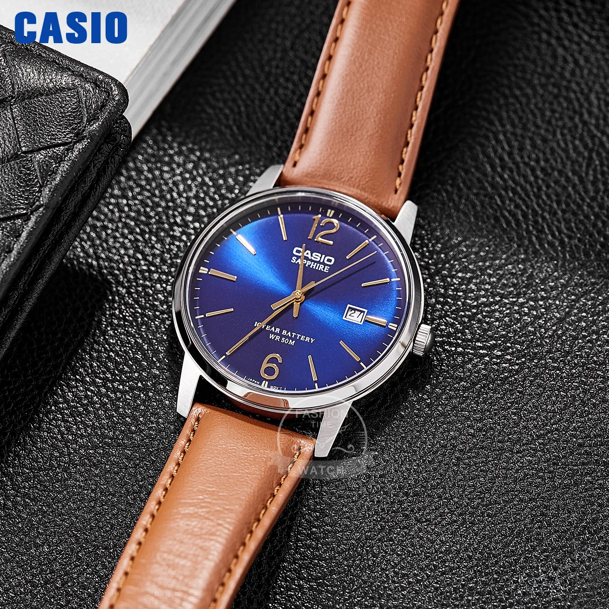 Casio watch men top set  50m Waterproof sapphire mirror quartz sportwatch relogio masculino часы мужские наручные MTS-110L-2A