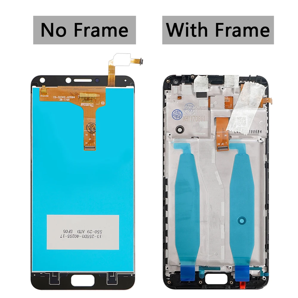 

5.5" Original Display For ASUS Zenfone 4 Max ZC554KL LCD Touch Screen With Frame ZC554KL LCD X001D Digitizer Replacement Parts