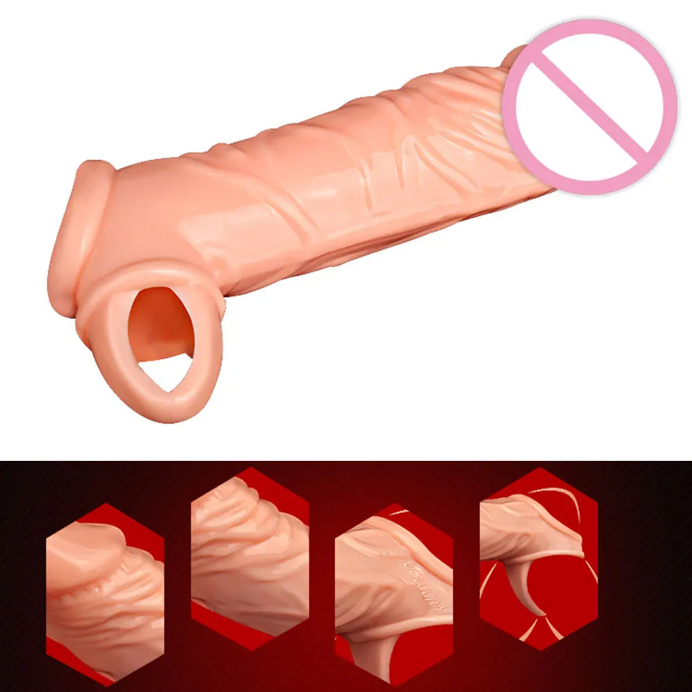 Силиконовый удлинитель для пениса Yunman многоразовые презервативы кольца