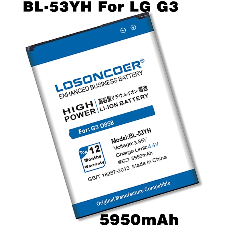 BL 53YH 51YF батарея для оригинального LG G5 H850 H830 G4 G3 H818 H815 D858 D855 D857 D859 D850|battery for|battery for lglg g
