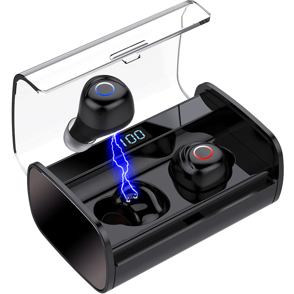 EZEAR X12 TWS Наушники Беспроводные Bluetooth 5 0 наушники портативные HIFI гарнитура батарея