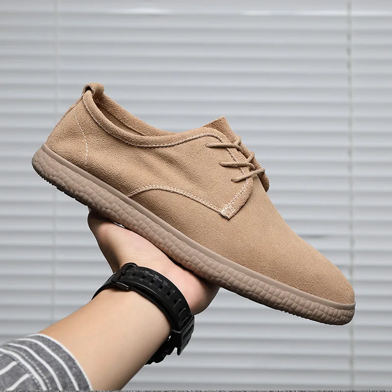 

Мужские повседневные Лоферы Yomior, синие классические дизайнерские дышащие лоферы из натуральной кожи, на плоской подошве, для весны, 2019